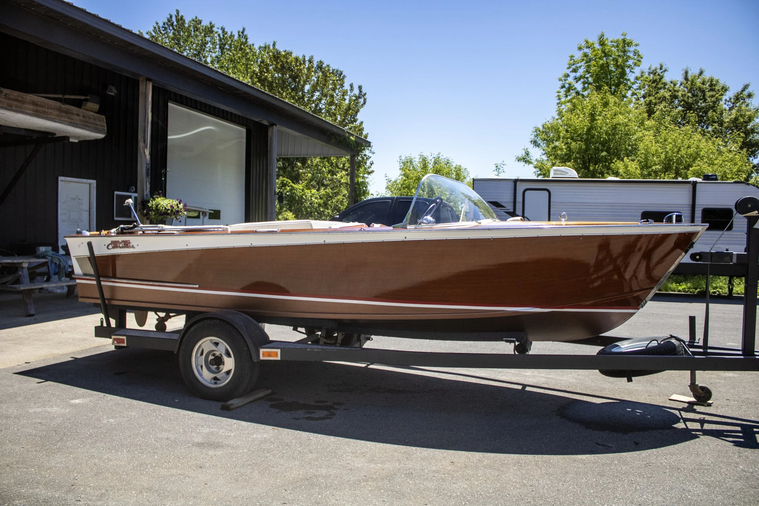 1960 18' Chris Craft Cavalier Custom Utility — Frontier Classics